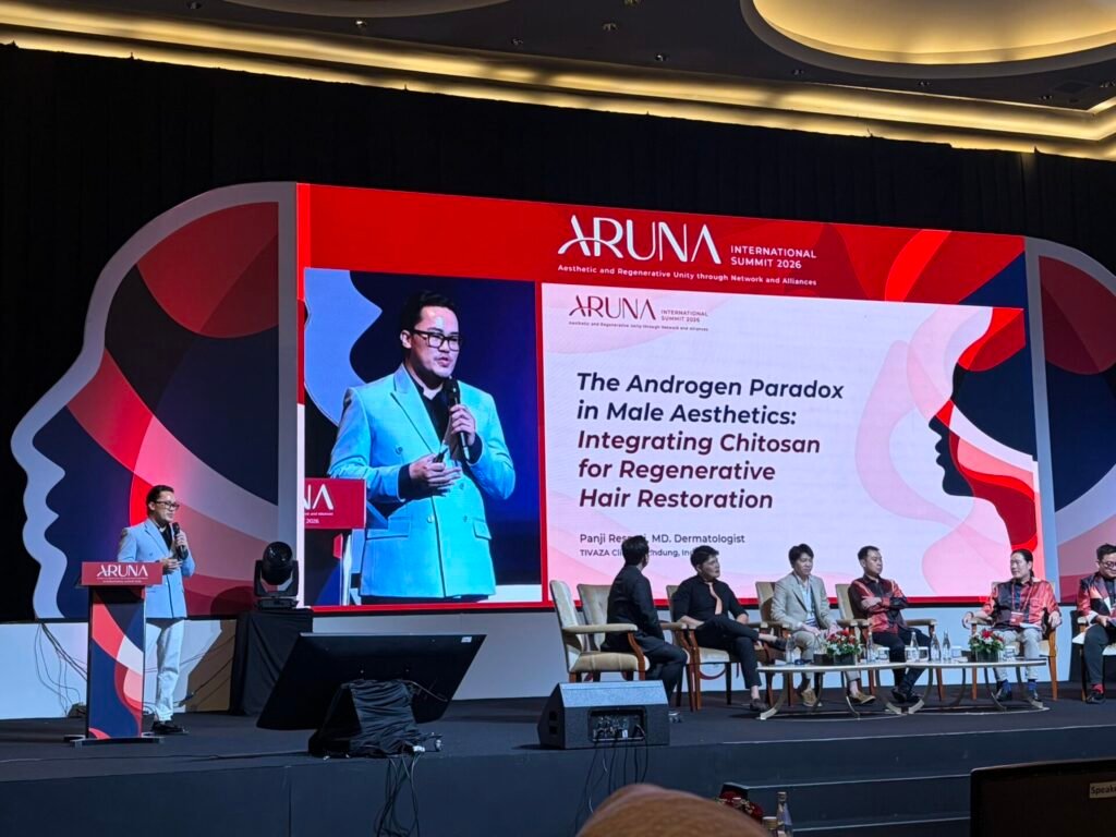 dr. Panji Respati, Sp.D.V.E di ARUNA 2026: Memahami Androgen Paradox dan Pendekatan Regeneratif ARCHE untuk Rambut Pria