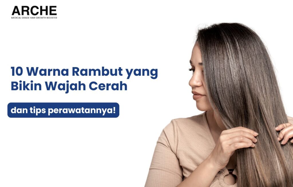 Warna rambut yang bikin wajah cerah