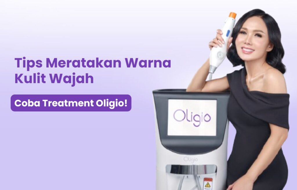 Meratakan warna kulit wajah