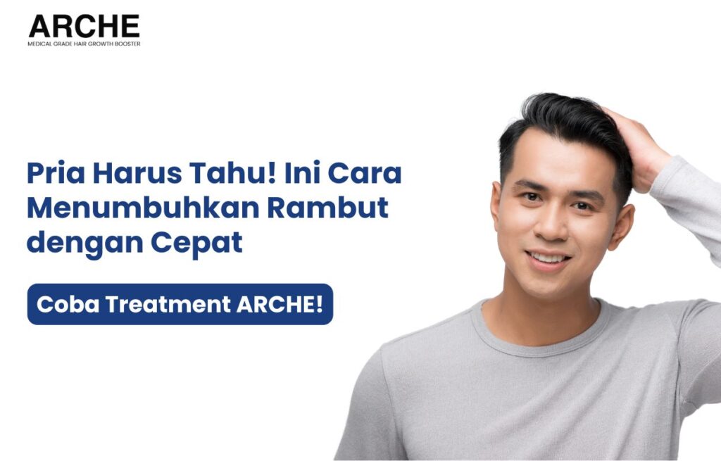 cara cepat menumbuhkan rambut pria