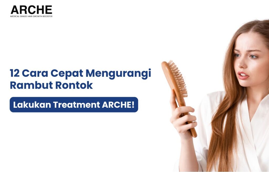 cara mengurangi rambut rontok