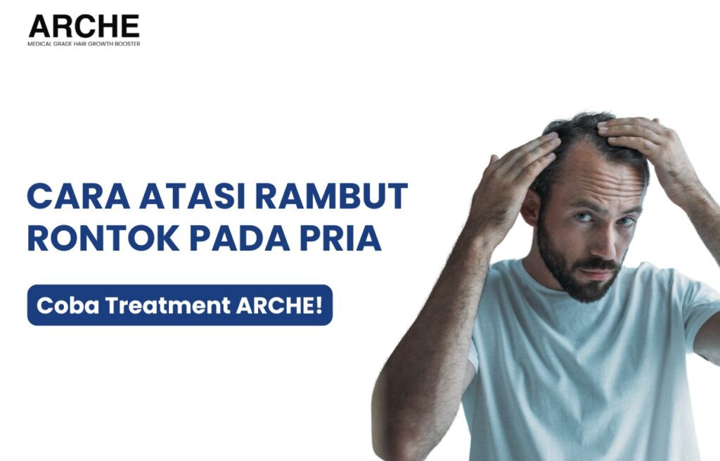 cara mengatasi rambut rontok pada pria