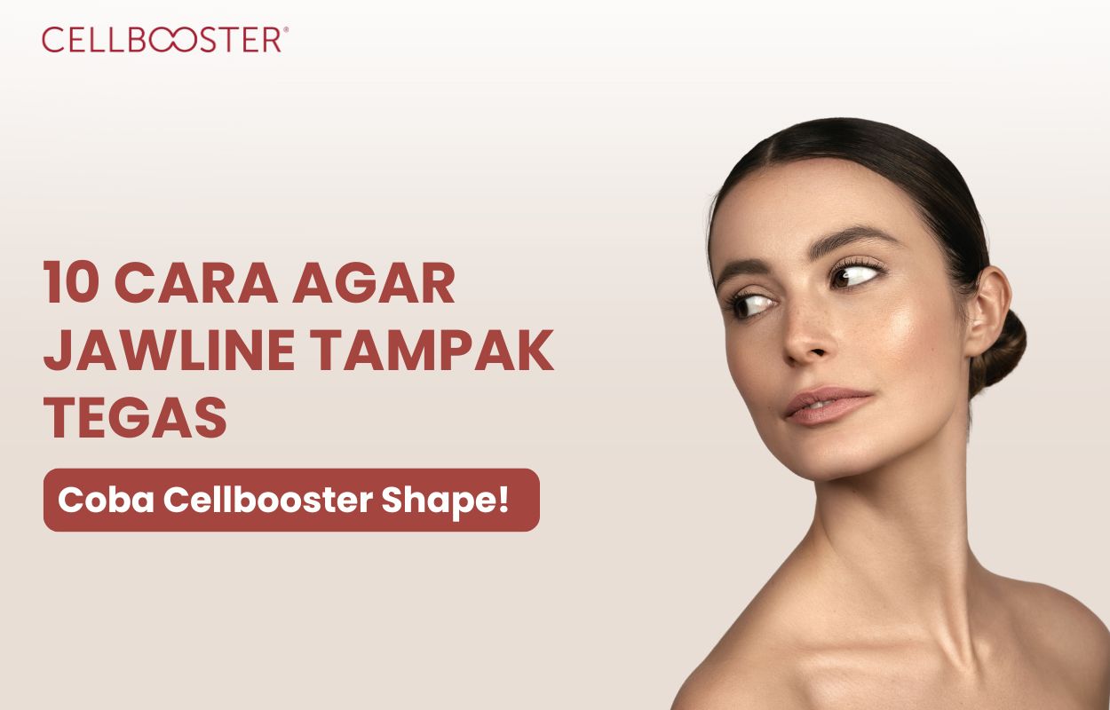 cara membentuk jawline