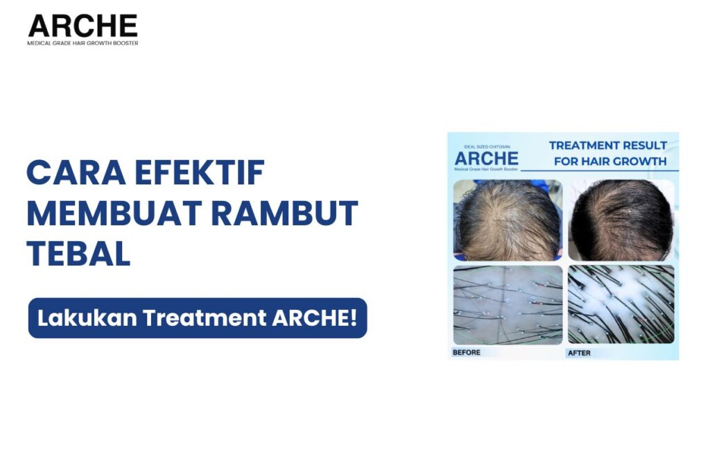 cara membuat rambut tebal