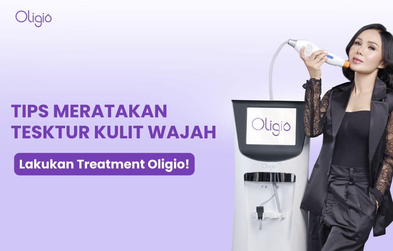 meratakan tekstur kulit wajah