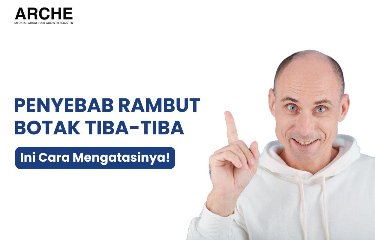 penyebab rambut botak tiba tiba