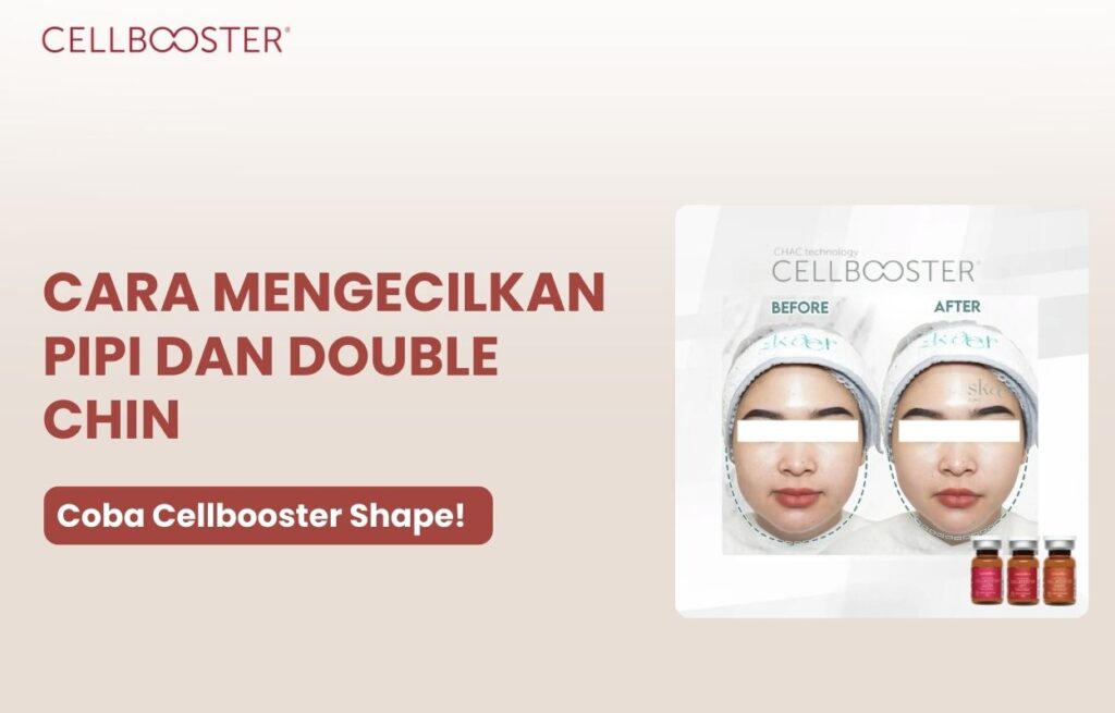 mengecilkan pipi dan double chin