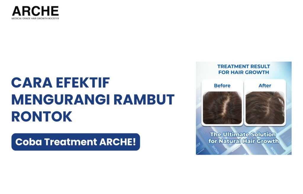 cara mengurangi rontok rambut
