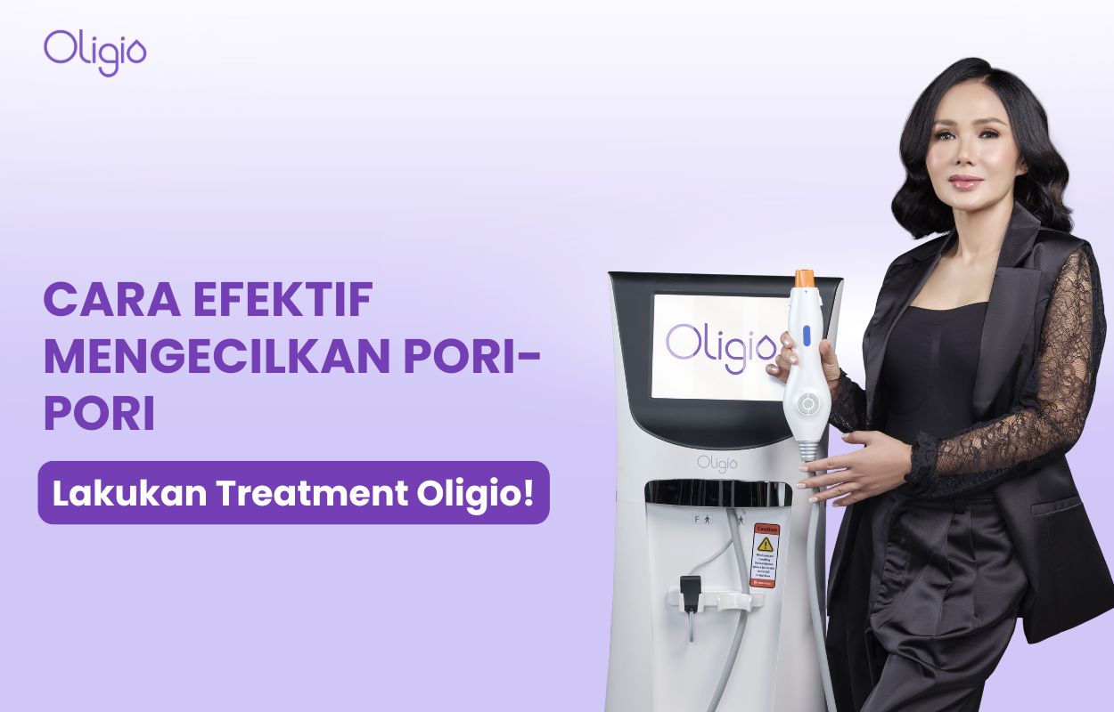 pori pori besar di wajah