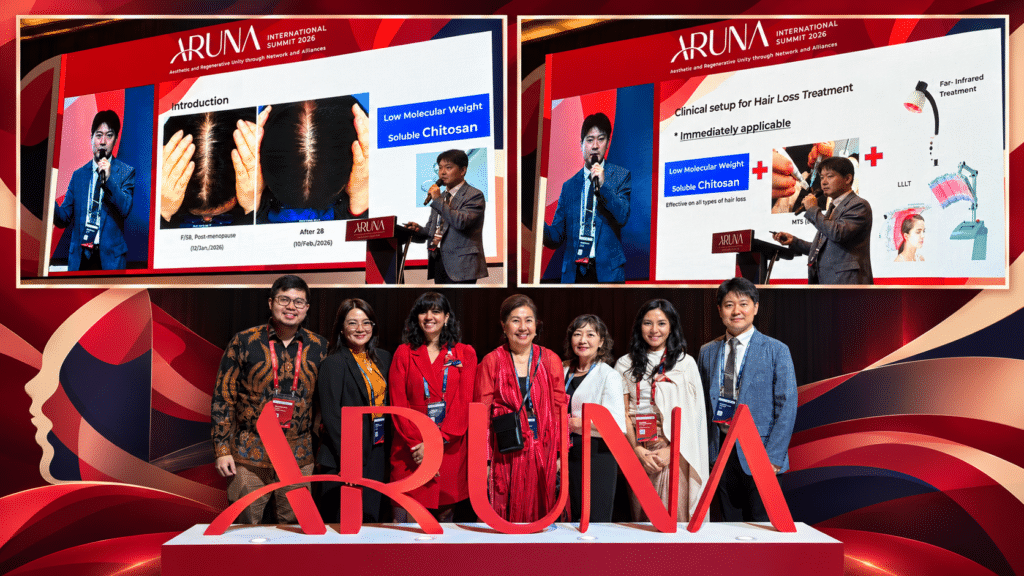STI Hadirkan Dr. Hyung-Suk Kim di ARUNA International Summit 2026, Bahas Potensi Chitosan untuk Perawatan Rambut